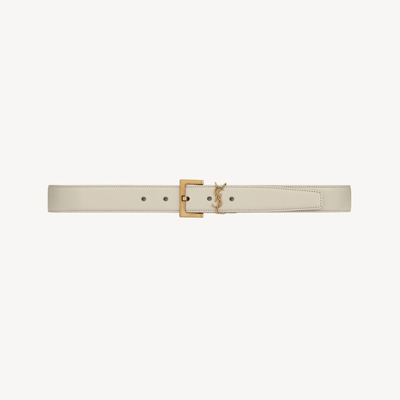 LEATHER BELT by SAINT LAURENT - Picture 1 of 6